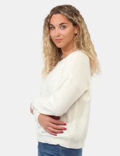 Maglia Materica Bianca