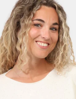 Maglia Materica Bianca