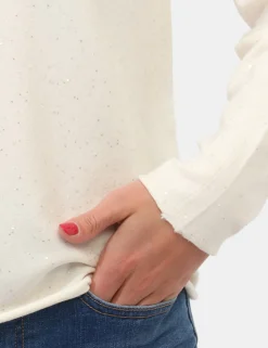 Maglia Materica Bianca