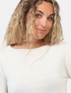 Maglia Materica Bianca