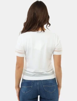 Maglia Materica Bianca