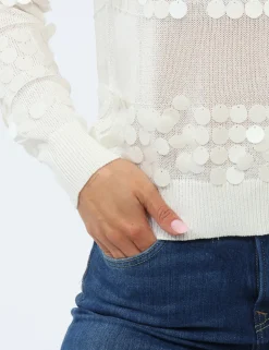 Maglia Materica Bianca