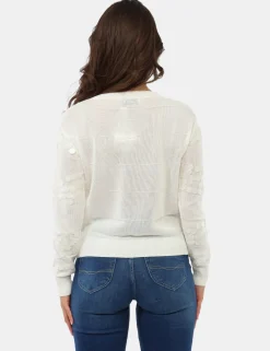 Maglia Materica Bianca