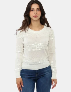 Maglia Materica Bianca