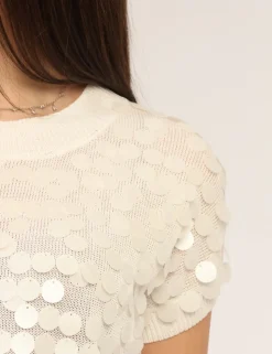Maglia Materica Bianca