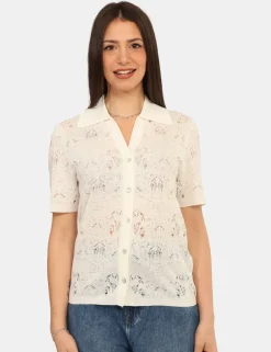 Maglia Materica Bianca