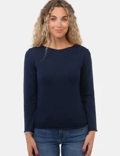 Maglia Materica Blu