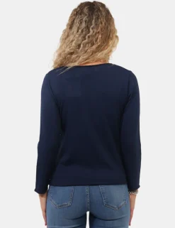 Maglia Materica Blu