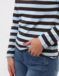 Maglia Materica Blu
