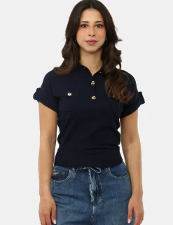 Maglia Materica Blu