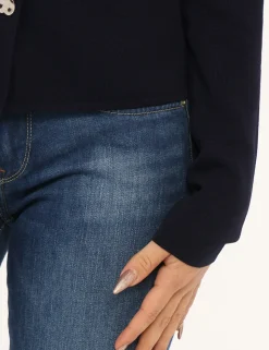 Maglia Materica Blu