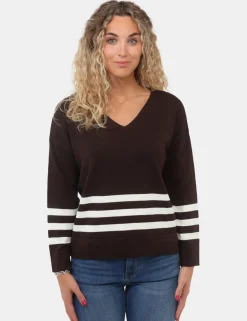 Maglia Materica Marrone