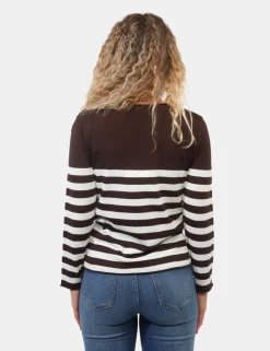 Maglia Materica Marrone