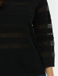 Maglia Materica Nera