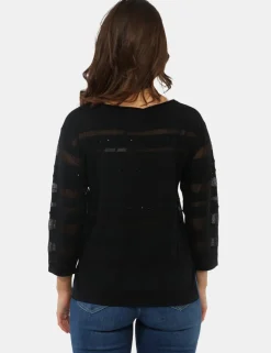 Maglia Materica Nera