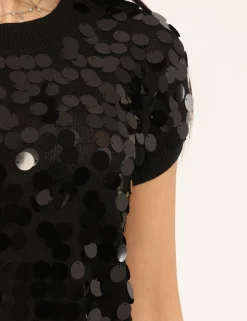 Maglia Materica Nera