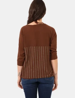 Maglia Sandro Ferrone Marrone