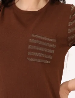 Maglia Sandro Ferrone Marrone