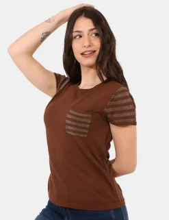 Maglia Sandro Ferrone Marrone