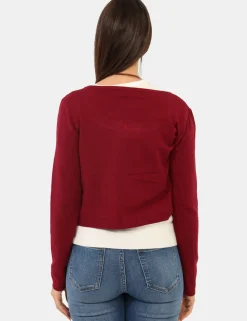 Maglione Materica Bordeaux