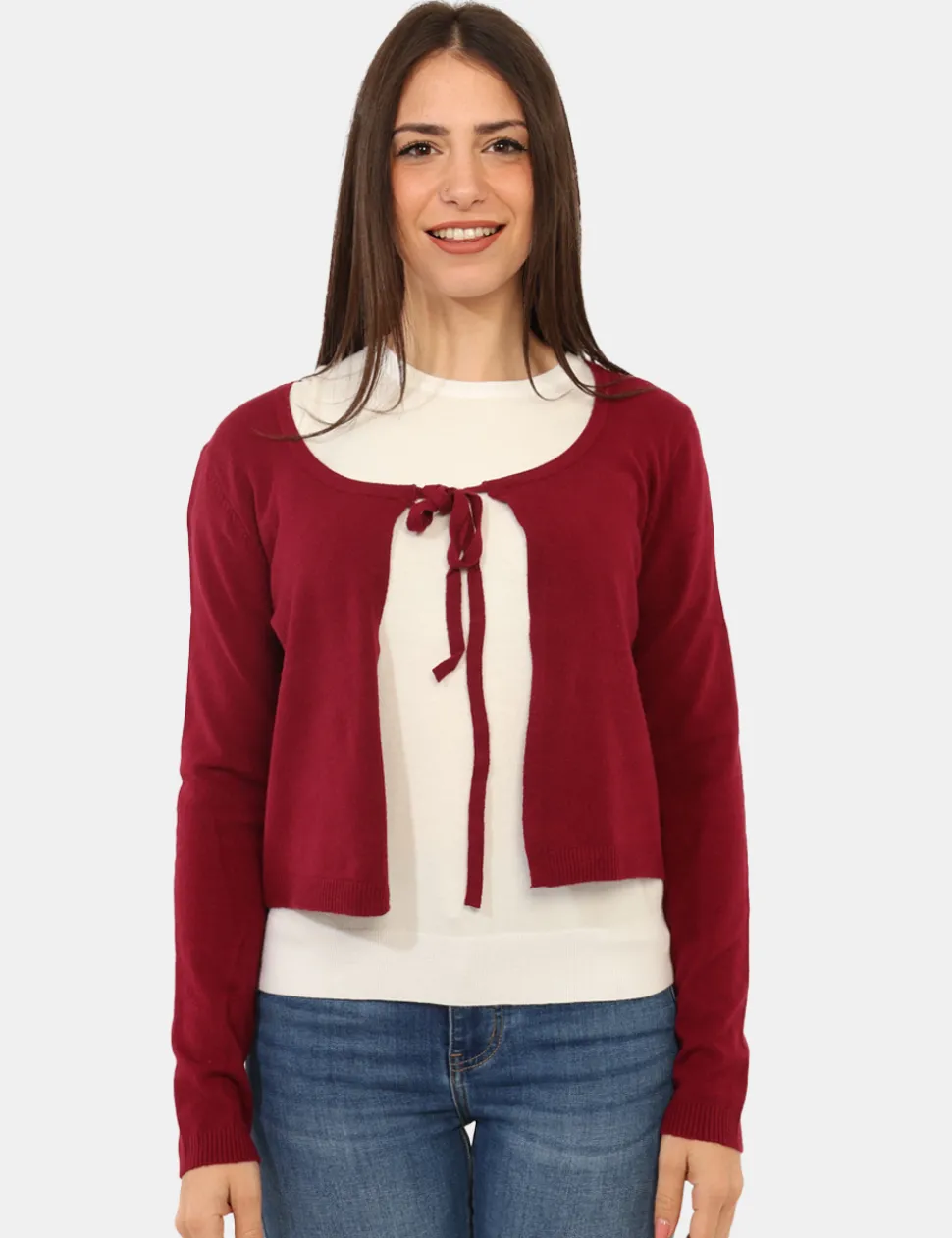 Maglione Materica Bordeaux