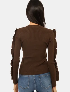 Maglione Materica Marrone
