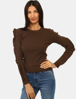 Maglione Materica Marrone