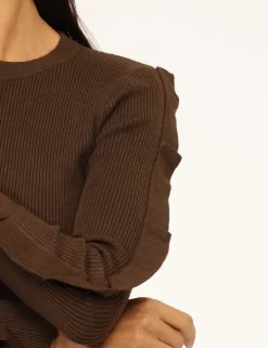 Maglione Materica Marrone