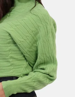 Maglione Materica Verde