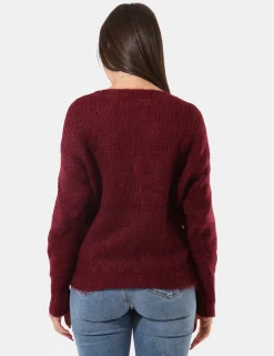 Maglione Sandro Ferrone Bordeaux