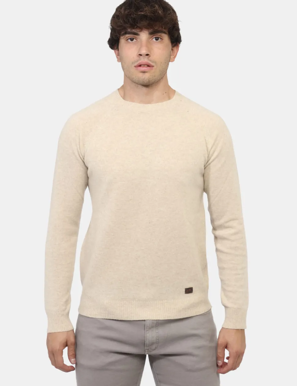 Maglione Yes Zee Beige