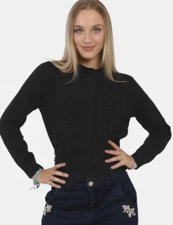 Maglione Yes Zee Nero