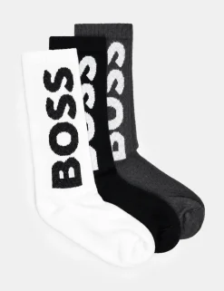 Pack 3 Calze Boss Blu