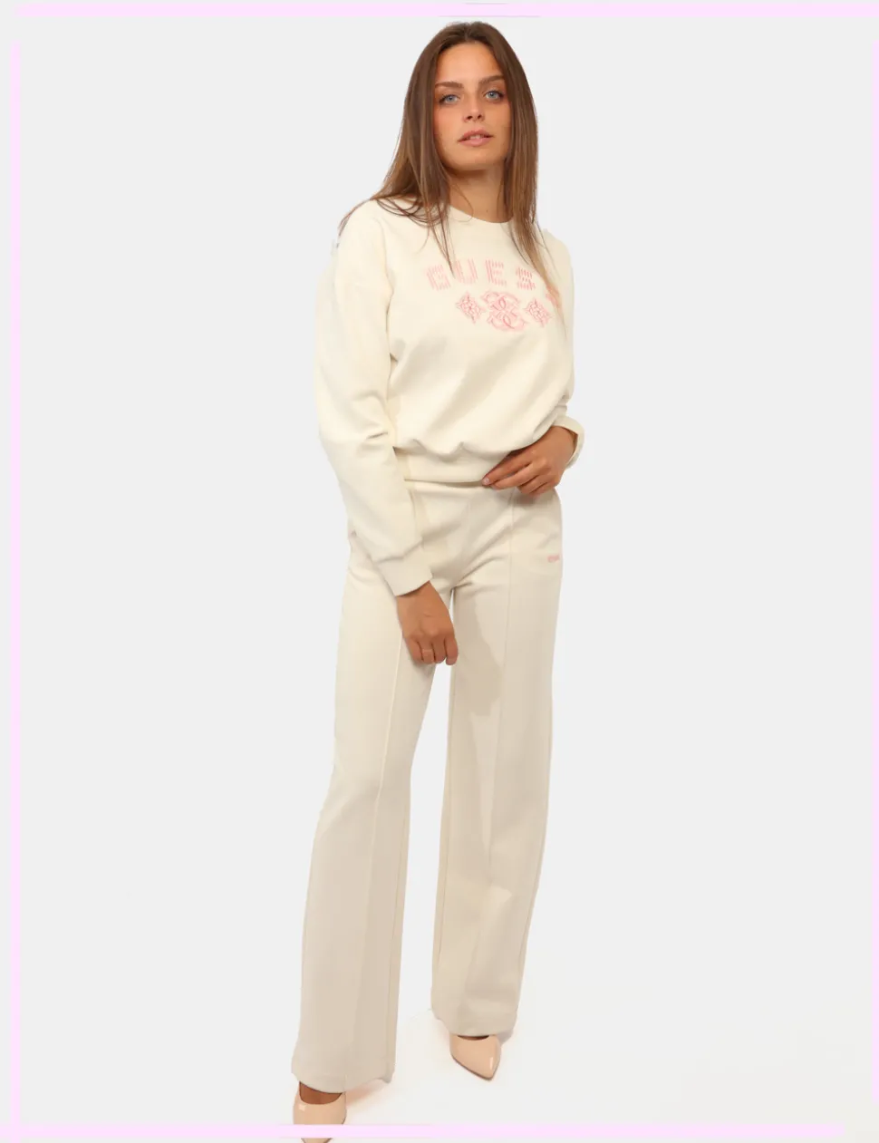 Pantalone Guess Bianco tg.S