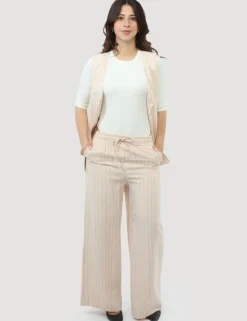 Pantalone Materica Beige