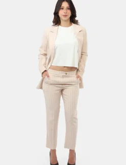 Pantalone Materica Beige