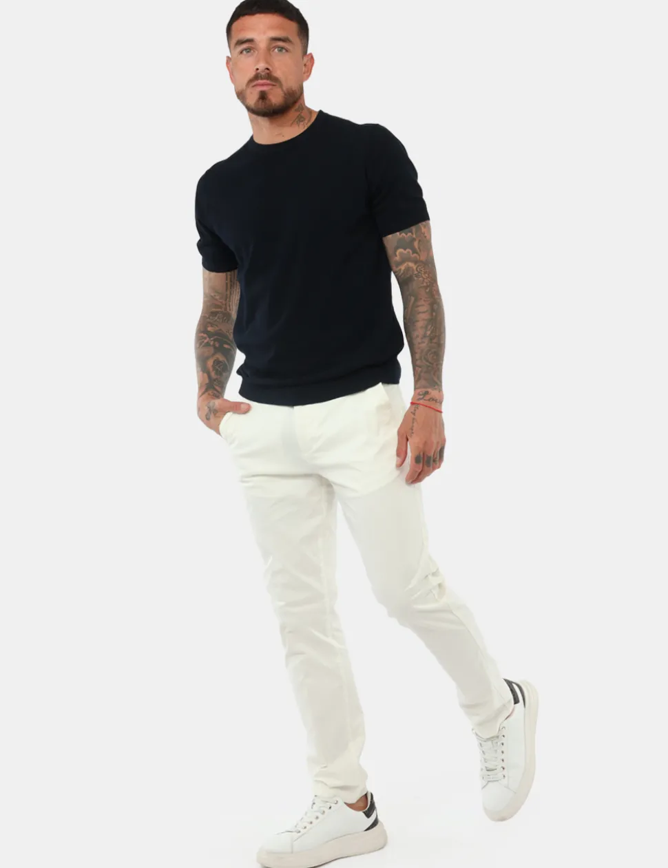 Pantalone Prj22. Bianco