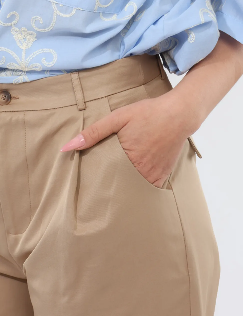 Pantalone Rue De Clerie Beige