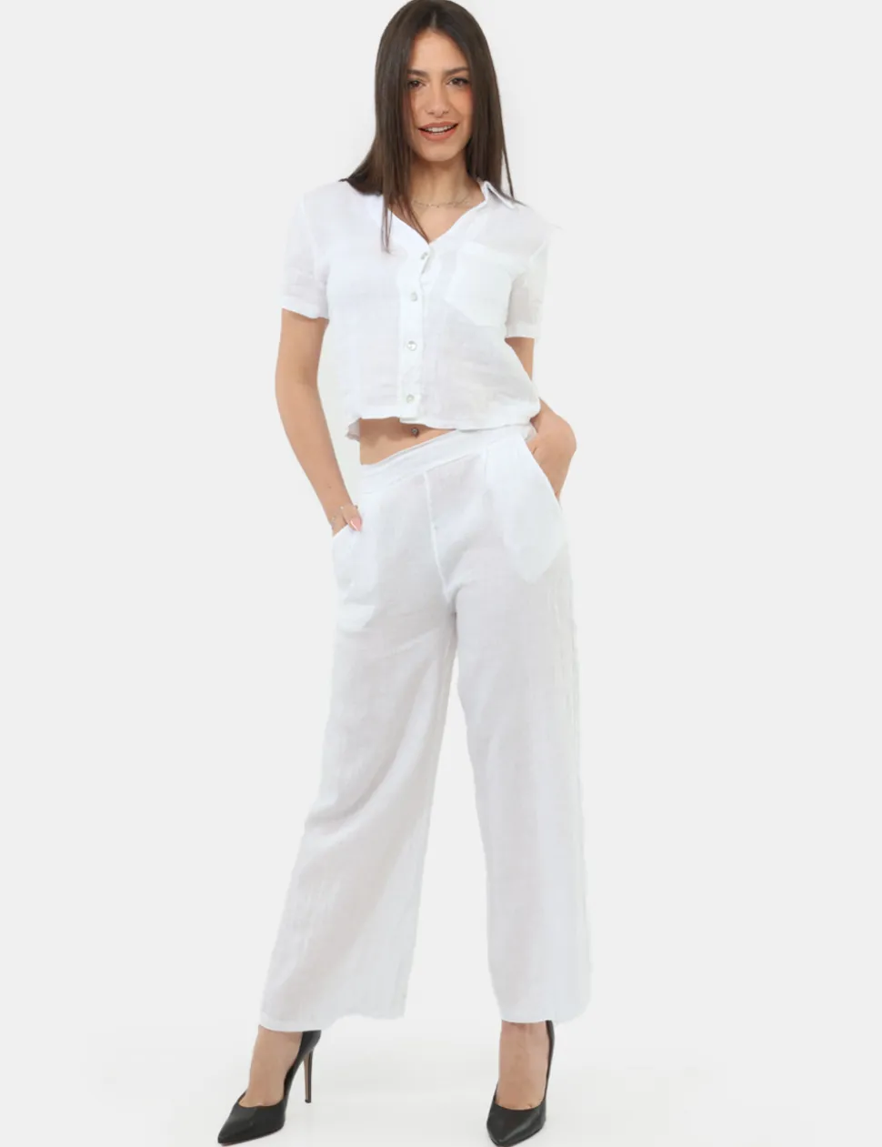 Pantalone Rue De Clerie Bianco