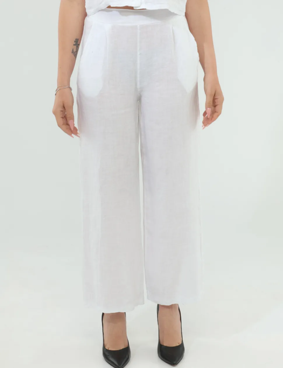 Pantalone Rue De Clerie Bianco