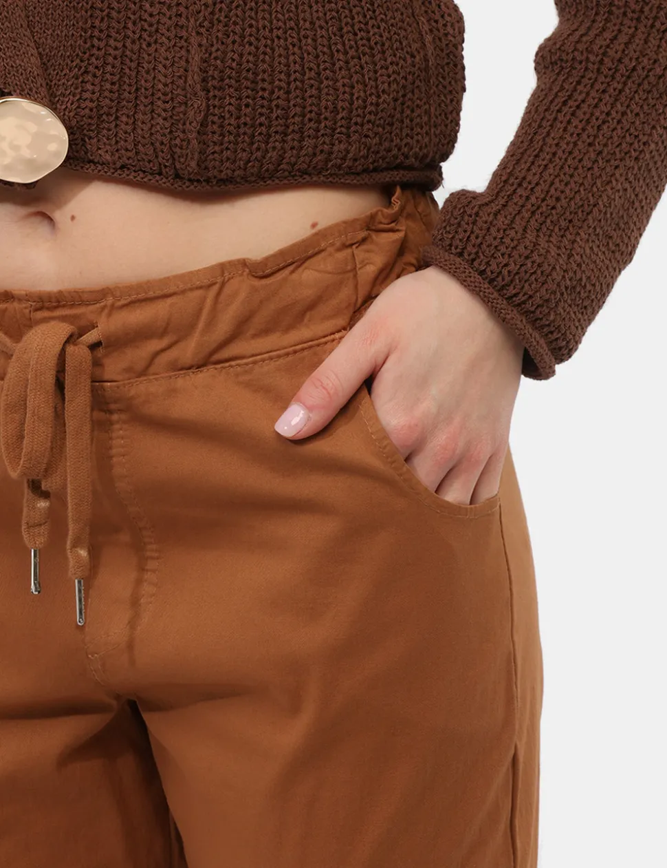 Pantalone Rue De Clerie Marrone