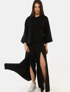 Pantalone Via Delle Rose Nero