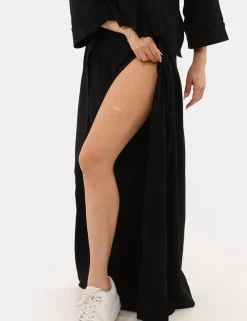 Pantalone Via Delle Rose Nero