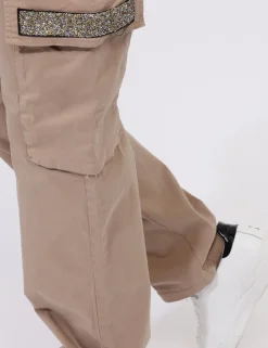 Pantaloni Cargo Concept83 Marrone