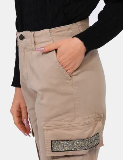 Pantaloni Cargo Concept83 Marrone