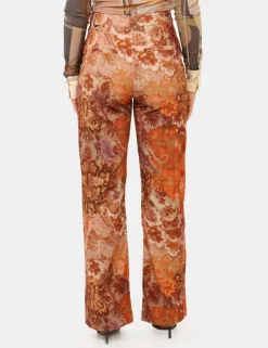 Pantaloni Desigual Arancione