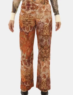 Pantaloni Desigual Arancione