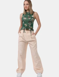 Pantaloni Desigual Rosa