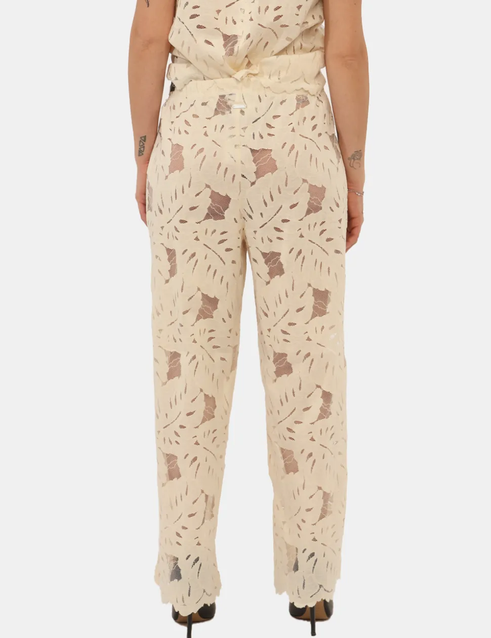 Pantaloni Emporio Armani Panna tg.S