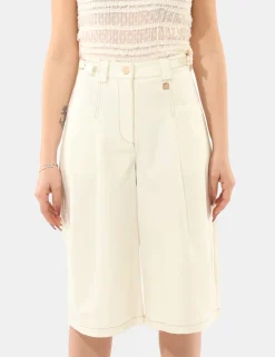 Pantaloni Fracomina Panna taglia S